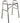 EXTRA WIDE HEAVY DUTY FOLDING WALKING FRAME