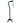 SMALL BASE QUAD CANE - BLACK