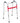 FOLDING ONE BUTTON WALKING FRAME